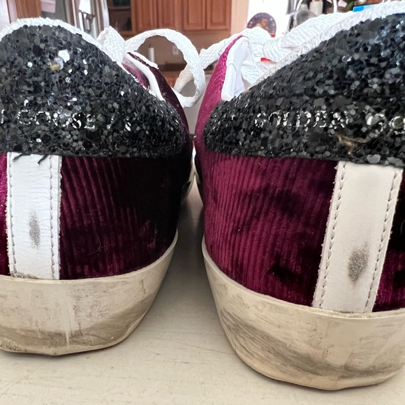 Golden Goose superstar raspberry velvet size 36 - Picture 3 of 4